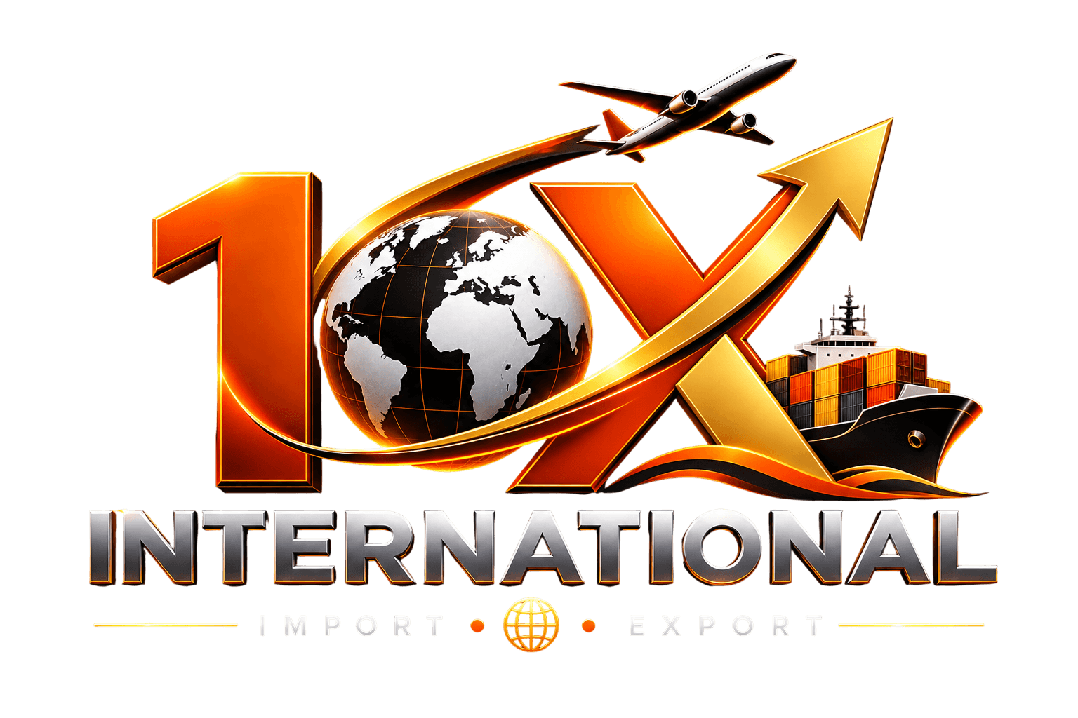 10X INTERNATIONAL Logo