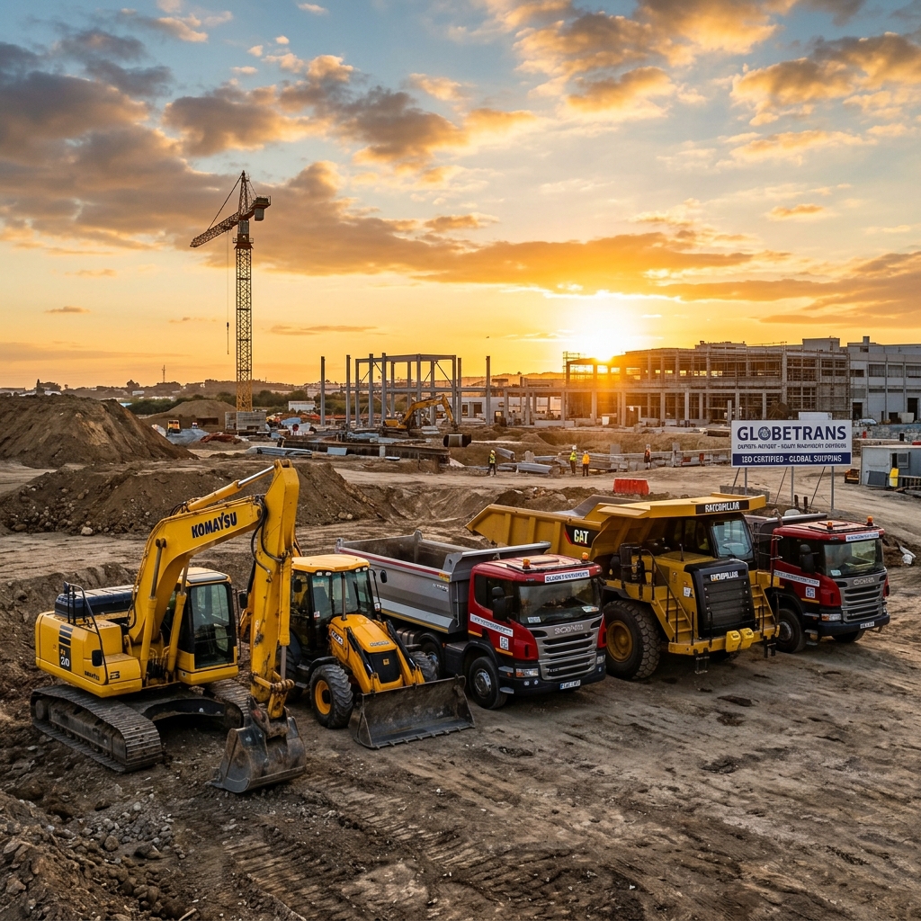 TRUCKS, DUMPERS, JCB
